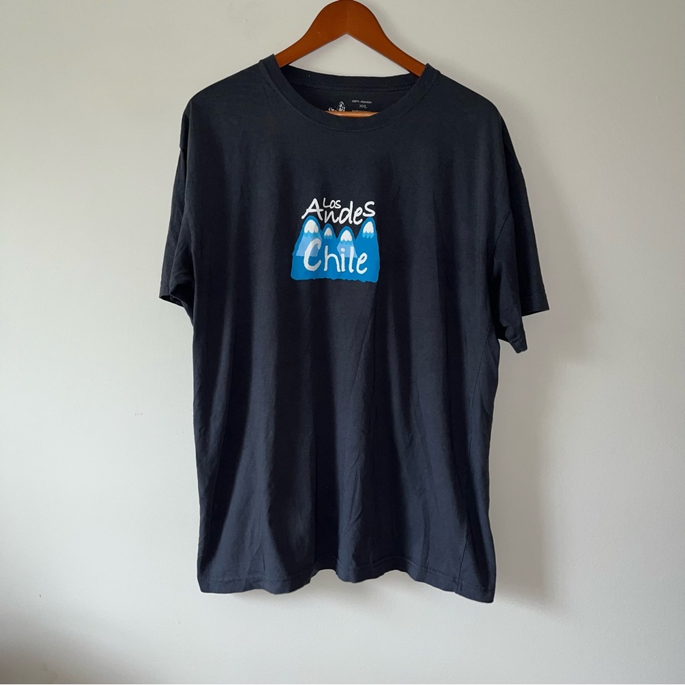 Los‎ Andes Chile Black T-Shirt (XX-LARGE)